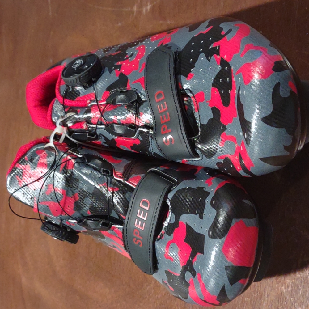 CAMO SPEED SELF-LOCKING BIKE SHOES. Size 43. 9.5/10 US - Picture 3 of 7